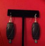 Black Onyx and Turquoise Earrings
